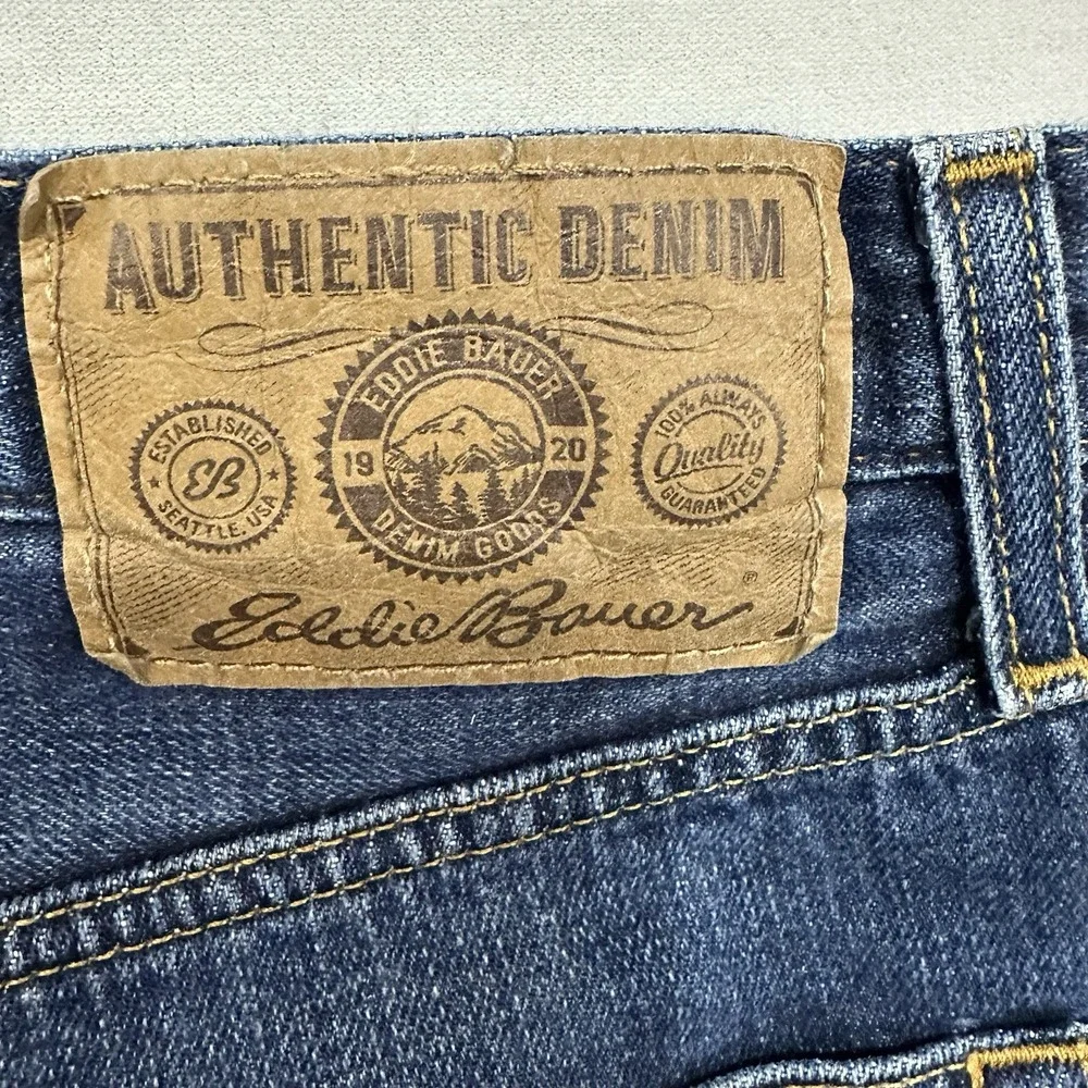 Eddie Bauer Blue Jeans 32x30 Workwear Hunting‎ Horses Classic
